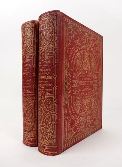 LACROIX (Paul): Réunion de deux volumes grand...