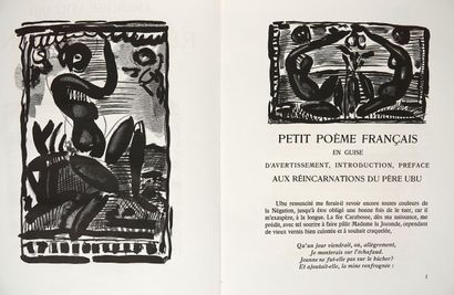 null VOLLARD (Ambroise): Reincarnations of Père Ubu. Vollard, 1932. In-folio on ff....