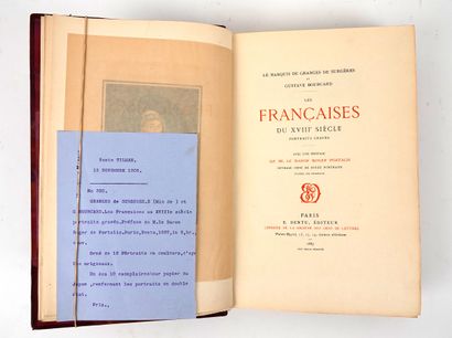 null GRANGES de SURGERES (Marquis de) and BOURCARD (G.): Les Françaises du XVIIIe...