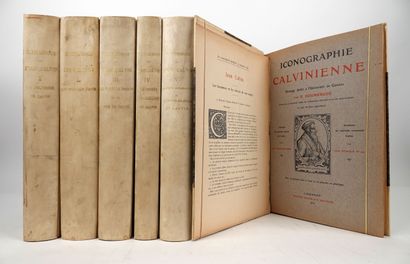 null DOUMERGUE (E.): Jean Calvin. Les hommes et les choses de son temps. Iconographie...