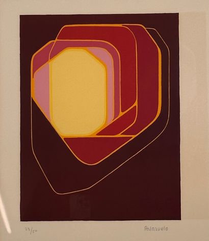 null Pablo Palazuelo (1916-2007)
Composition
Serigraphy on paper signed lower right...