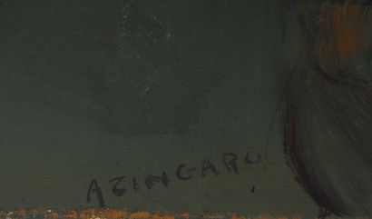 null Astolfo ZINGARO (born in 1931)
Courceaux, Space, 1982
Oil on canvas
Signed lower...