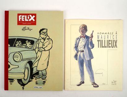 null TILLIEUX
Ensemble comprenant Hommage à Maurice Tillieux, portfolio numéroté...