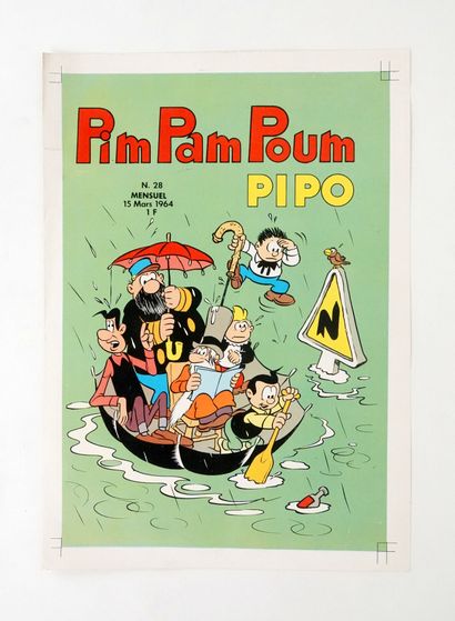 null MITTON Jean-Yves
Pim Pam Poum
Cover of Pim Pam Poum 28 published by lug in 1964
India...
