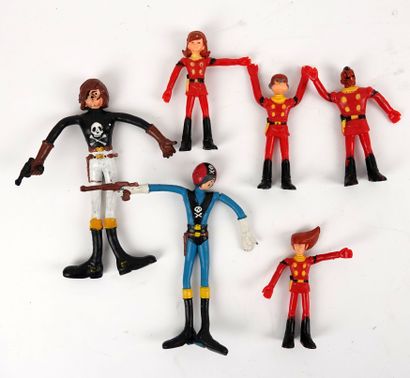 ALBATOR
Ensemble de six figurines flexib...
