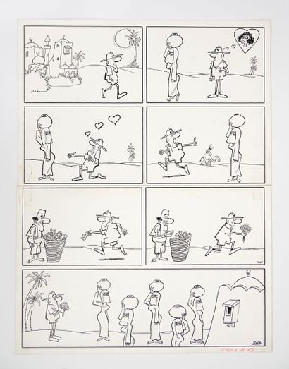 null BARA
Max l'explorateur
Planche publiée dans le Journal de Tintin
Encre de chine
50...