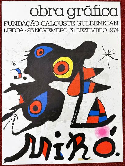 null Joan MIRO (1893-1983), d'après 
Obra Grafica 
Fundacao calouste gulbenkian -...