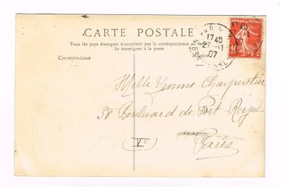 null DANSE - Carlotta ZAMBELLI(1875-1968, danseuse italienne) / Photo sur carte postale...