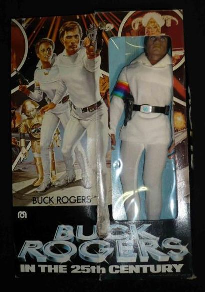 null BUCK ROGERS Poupée de marque Mego Corp représentant Buck Rogers Boîte d'origine,...