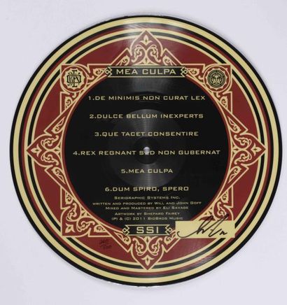 null Collection Vinyles de Pochettes par SHEPARD FAIREY OBEY Vinyl Collection of...