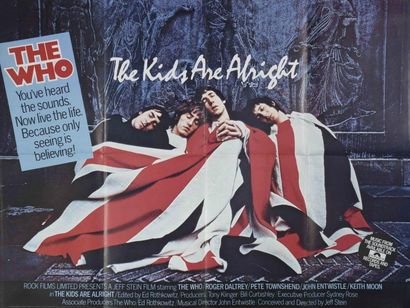 Affiche originale Anglaise THE WHO The Kids...