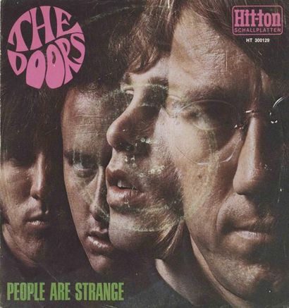 THE DOORS People are strange Label: Hit-ton HT 300129 Format: SP Pressage: Germany...