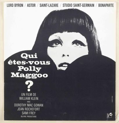 null Affiche originale Française du Film de WILLIAM KLEIN «Qui êtes-vous Polly Maggoo...