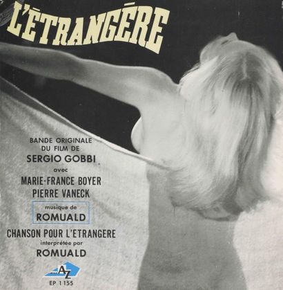 JACQUES DENJEAN L'Etrangère Label: AZ 1155 Format: EP Country: France 1967 Disque...