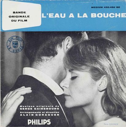 Serge GAINSBOURG L'eau à la bouche Label: Philips 432 492 Format: EP Country: France...