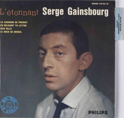 Serge GAINSBOURG L'étonnant Label: Philips 432.533 BE Format: EP Pressage: France...