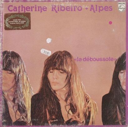 null Lot de 5 albums de CATHERINE RIBEIRO + ALPES Vinyl Collection of CATHERINE RIBEIRO...