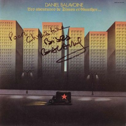 DANIEL BALAVOINE Les Aventures de Simon & Gunther Label: Barclay 90079 Format: LP...