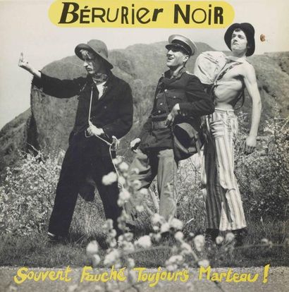 null Lot de 3 albums des BERURIER NOIR Vinyl Collection of BERURIER NOIR group VG+...