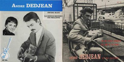 null 2 Vinyles 45 Tours SP de ANDRE DEDJEAN 2 Vinyls 7'' SP of ANDRE DEDJEAN VG++...