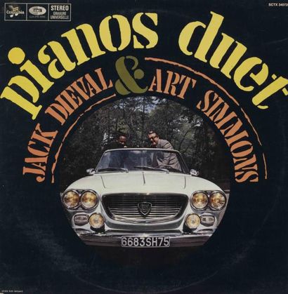 JACK DIEVAL and ART SIMMONS Pianos Duet Label: Columbia SCTX 340.726 Format: LP Pressage:...