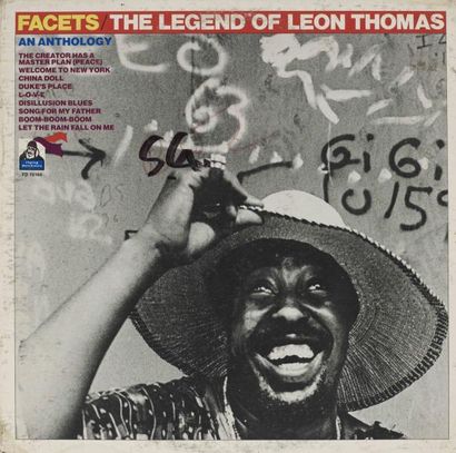 LEON THOMAS Facets / The Legend of + Original Poster Format 56 x 84 cm Label: Flying...