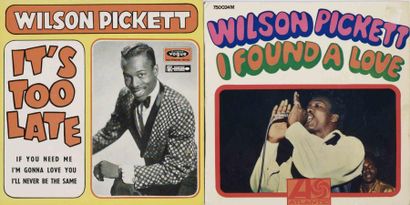 null 2 Vinyles 45 Tours EP de WILSON PICKETT pochettes Françaises 2 Vinyls of WILSON...