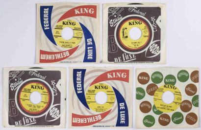 null Collection Vinyles 45 Tours SP de JAMES BROWN Productions sur le label King...