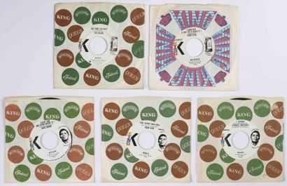 null Collection Vinyles 45 Tours SP de JAMES BROWN et Productions sur le label King...