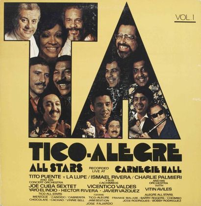 TICO-ALEGRE All Stars Vol.1 Label: Tico 1325 Format: LP Pressage: U.S.A Disque /...
