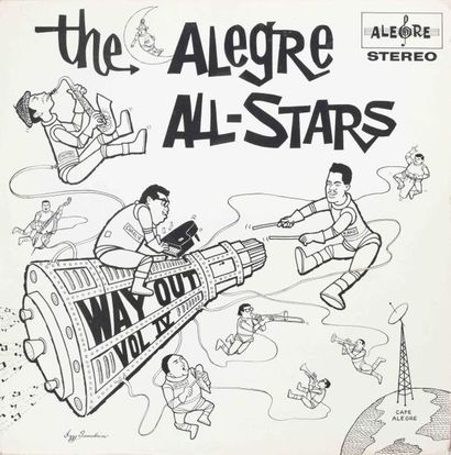 null 5 Vinyles 33 Tours LP de ALEGRE ALL STARS 5 Vinyls LP of ALEGRE ALL STARS VG+...