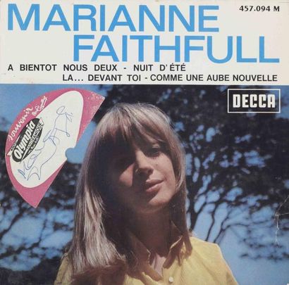 MARIANNE FAITHFULL A bientôt nous deux Label: Decca 457,094 M Format: EP Pressage:...