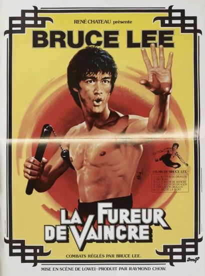 null Affiche originale Française 1973 pour la ressortie du film en 1979 de BRUCE...