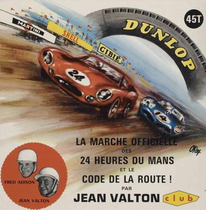null Collection Vinyles de Pochettes des 24 Heures du Mans Vinyl Collection of 24...