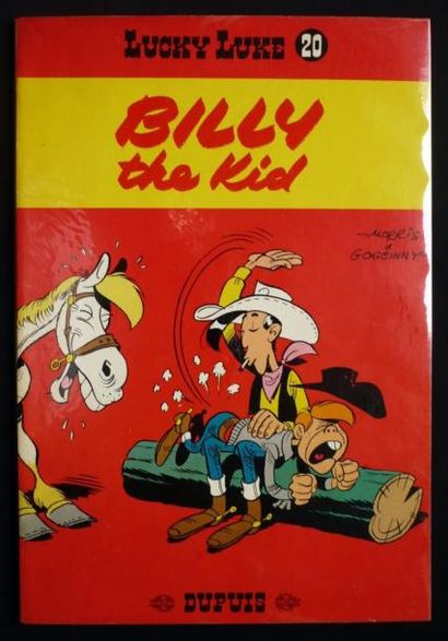 MORRIS Lucky Luke Billy the Kid (tome 20) Édition originale Très bel exemplaire (nom...