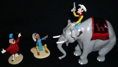 MORRIS Lucky Luke sur l'Éléphant Pixi n°5465 (Boîte et certificat)