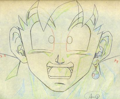null DRAGON BALL Z D'après Toriyama Akira, Studios Toei Dessin original d'animation...