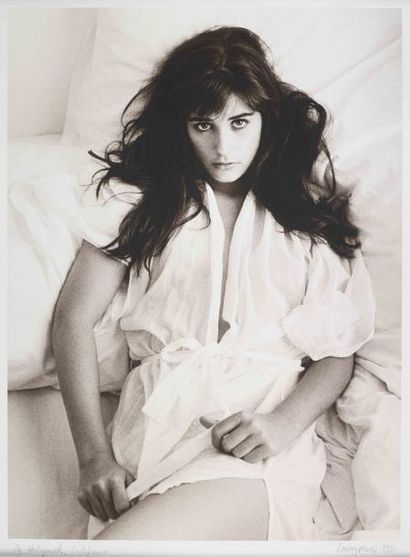 CAREY MORE Demi Moore, Hollywood, California, 1991 Tirage argentique signé, daté,...