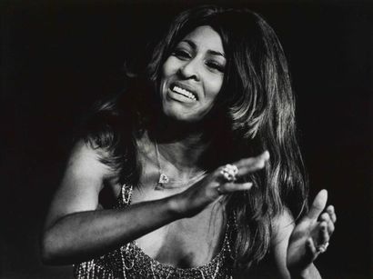 Patrick ULLMANN Tina Turner,1971 Tirage argentique signé, daté, titré et numéroté...