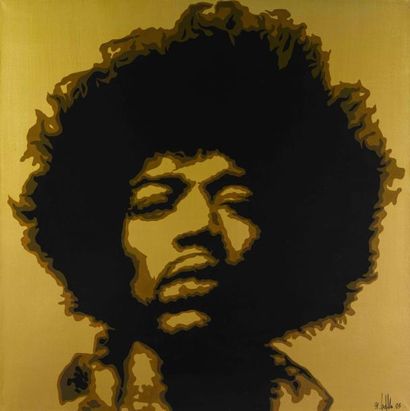 Marco CASTILLA Hendrix, 2003 Acrylique sur toile signée et datée en bas à droite,...