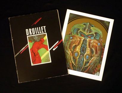 Druillet Portfolio Royaumes d'Ombre et de Lumière numéroté et signé à 999 exemplaires...