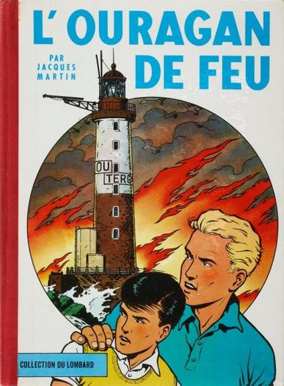 MARTIN LEFRANC L'ouragan de feu édition originale belge Très bel état (cachet en...