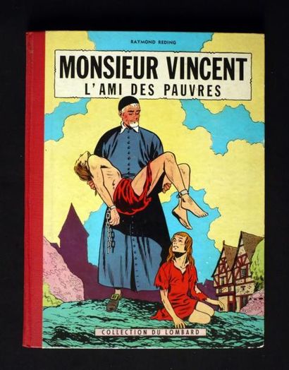 REDING Monsieur Vincent L'ami des pauvres Édition originale Bel état (angles frottés,...