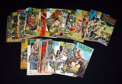 null TARZAN Les 35 premiers volumes de Tarzan mensuel (sauf le 2) (nom et numéro...