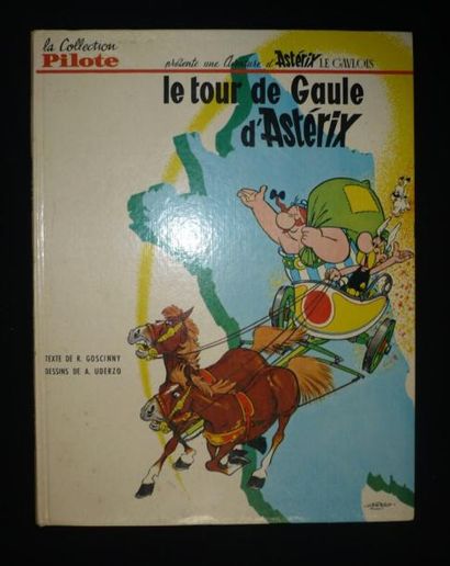 UDERZO Astérix - Le tour de gaule Seconde édition en très bel état (1965, 12 tit...