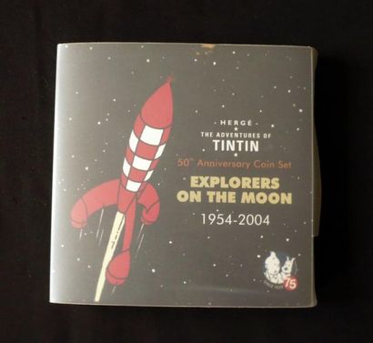 HERGÉ Tintin - Coffret 50e anniversaire de l'aventure lunaire 1954-2004 Comprenant...