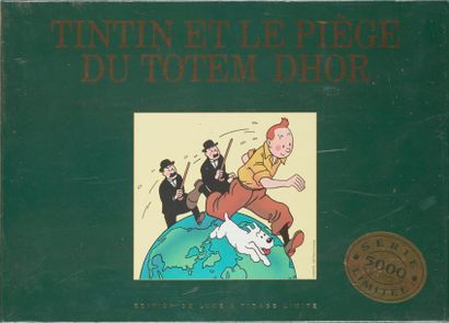 HERGÉ Jeu de société Tintin et le totem Dhor Edition de luxe au tirage limité à 5000...