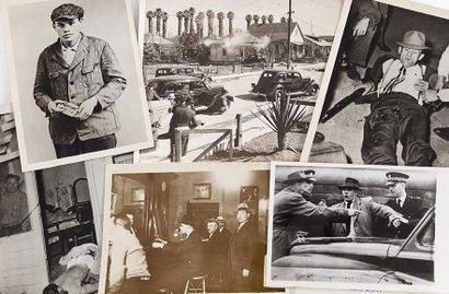 null [Faits Divers] Lot comprenant 15 photos USA - Royaume-Uni - Allemagne, 1930-1940....