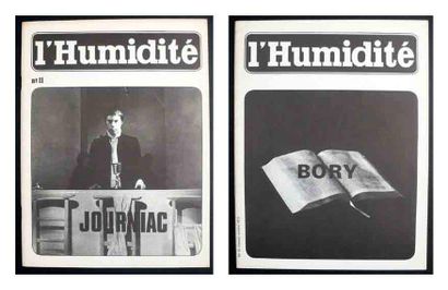 null L'HUMIDITE - 23 livraisons du n° 1 (automne 1976) au n° 25 (printemps 1978)...