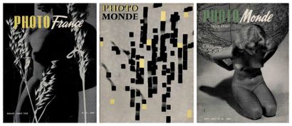 null PHOTO-FRANCE/PHOTO-MONDE 26 numéros en 25 volumes (1950-1955): - Photo-France...
